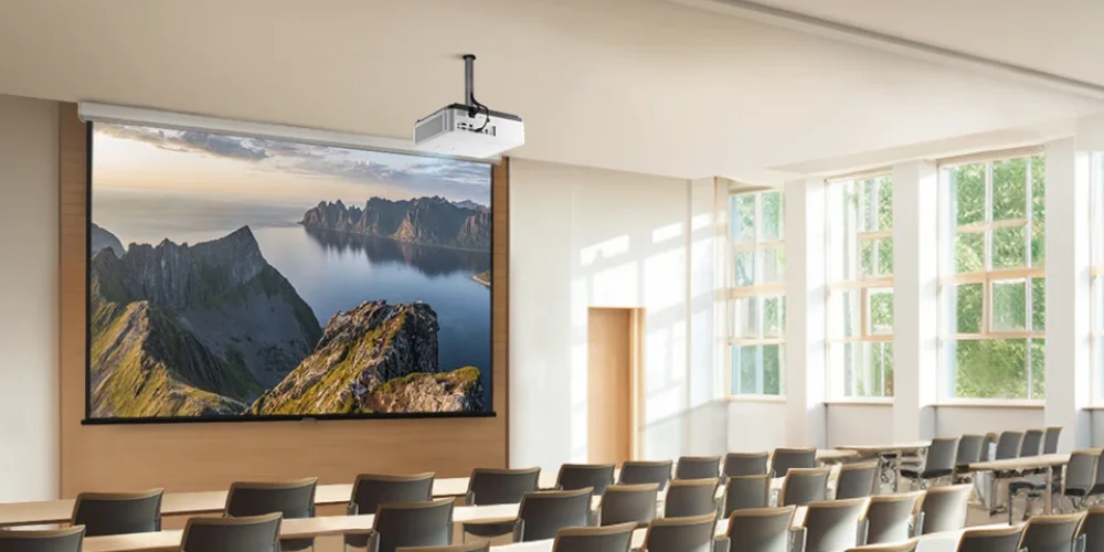 Tổng quan sản phẩm máy chiếu laser short throw Viewsonic LSC601W-ST