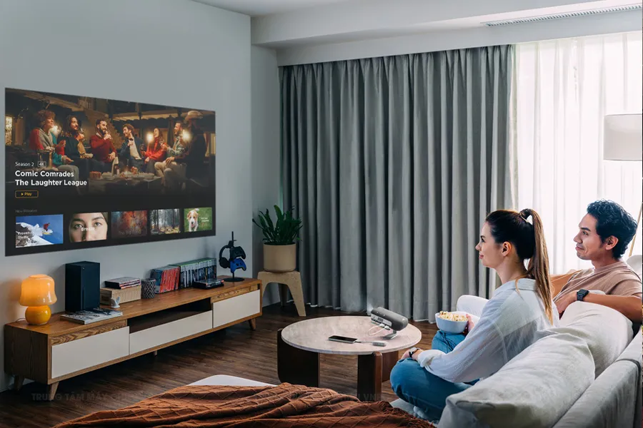 Độ sáng khoảng 4.000 LED Lumens