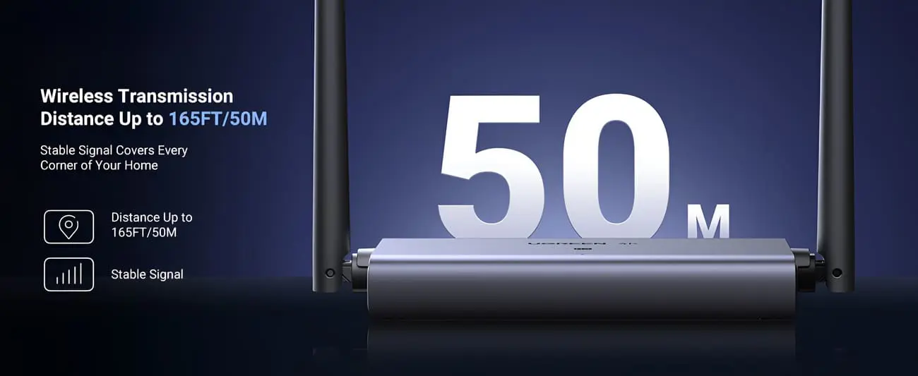 Hỗ trợ tín hiệu HDMI và VGA linh hoạt