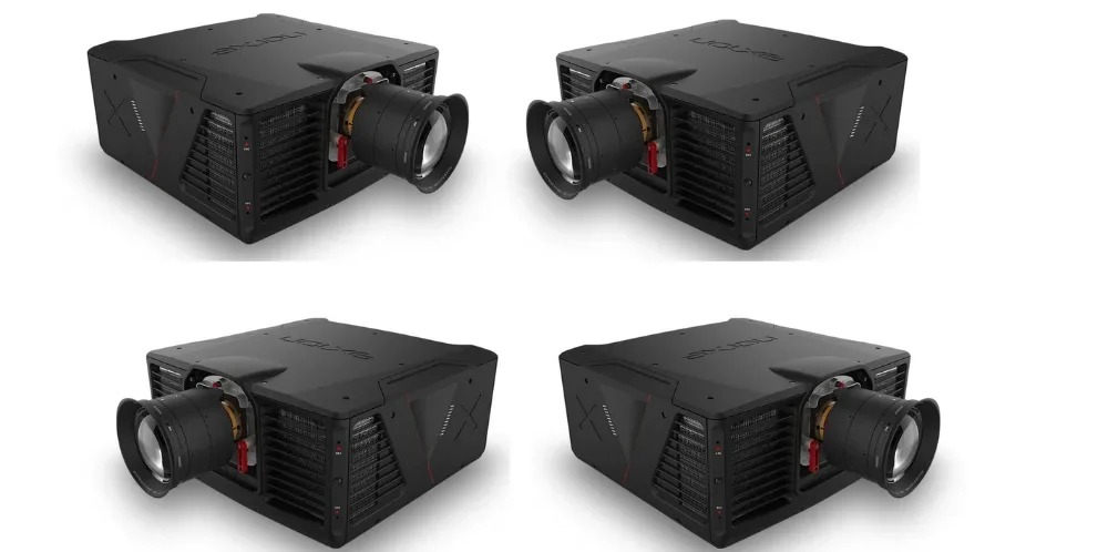 Lens shift linh hoạt & ống kính tùy chọn