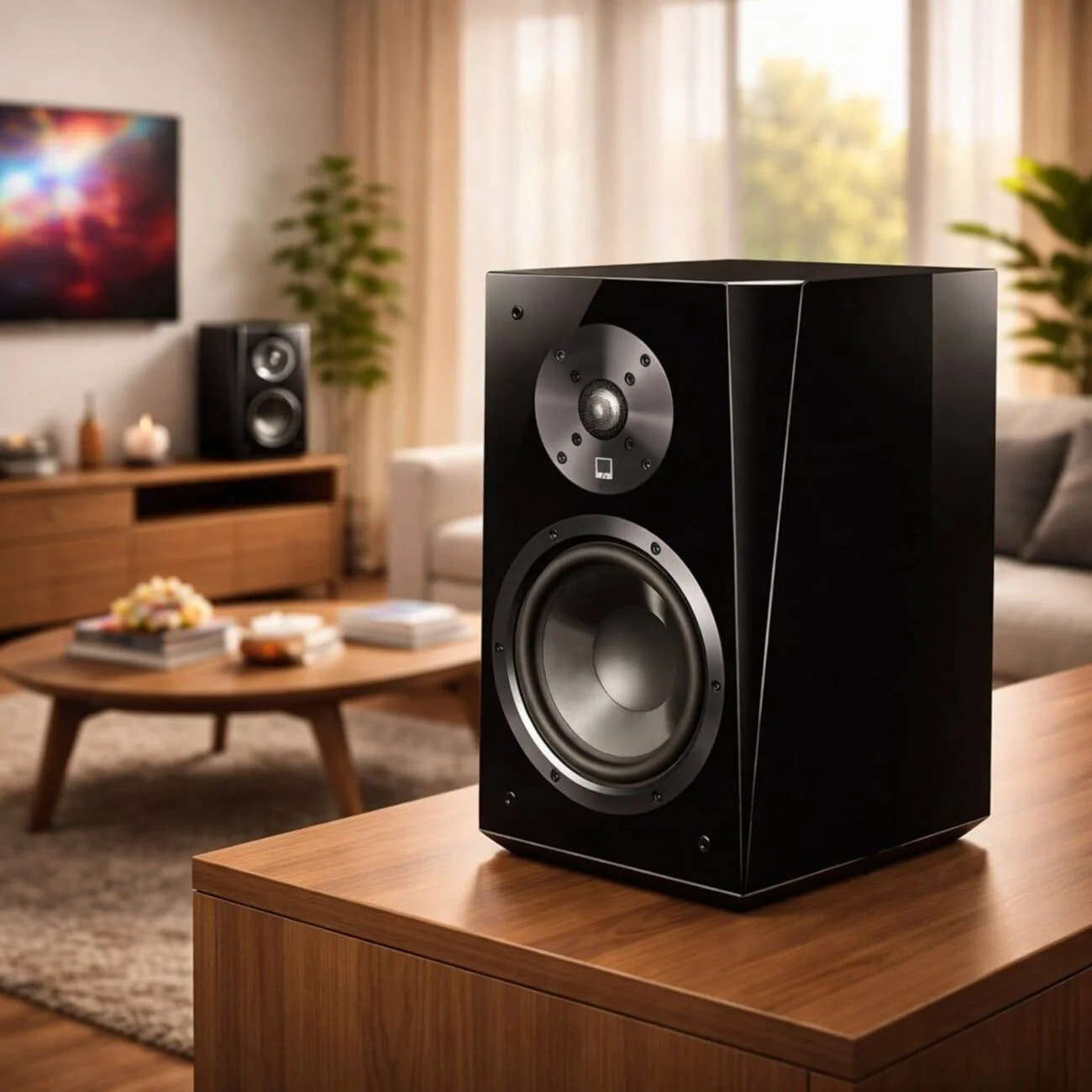 Thiết kế 2 đường tiếng cho âm thanh cân bằng và chi tiết