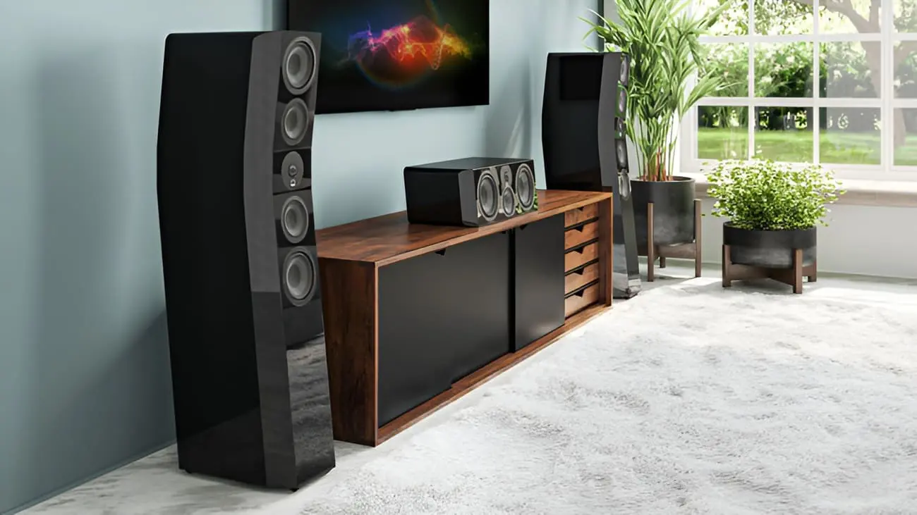 Thùng loa tối ưu âm học và thiết kế sang trọng