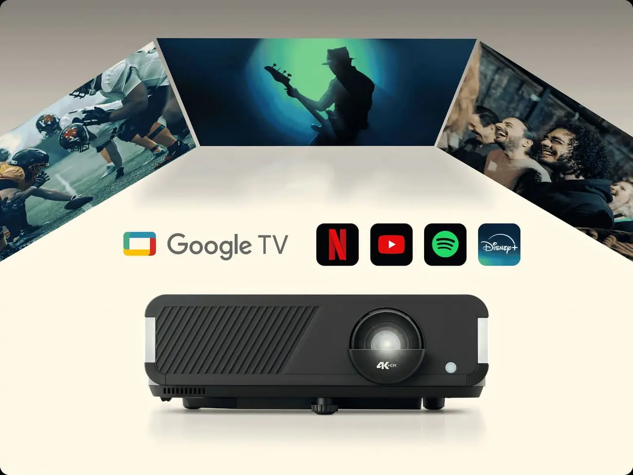 Công nghệ nguồn sáng RGB Laser tiên tiến
