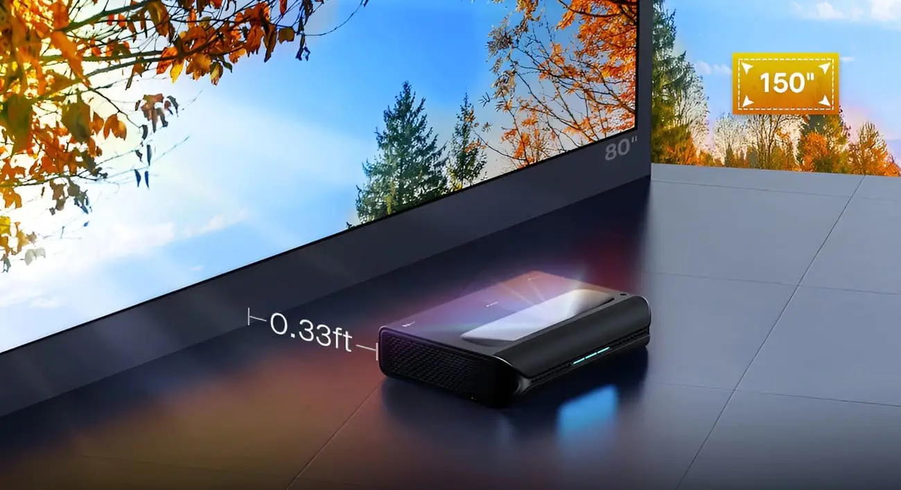 Máy chiếu 4K NexiGo Aurora Pro – 2400 lumens, hình ảnh sắc nét