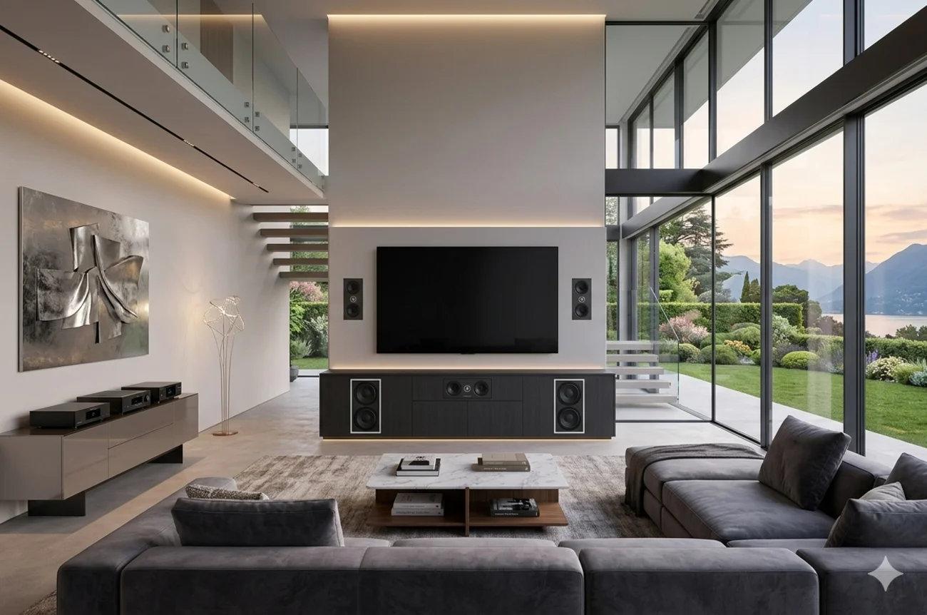 Loa Subwoofer âm tường Bowers & Wilkins ISW-4