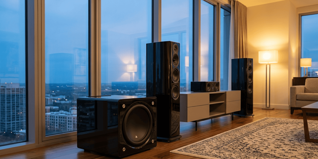 Loa subwoofer JL Audio E-Sub E112 Gloss – Bass sâu mạnh mẽ cho home cinema