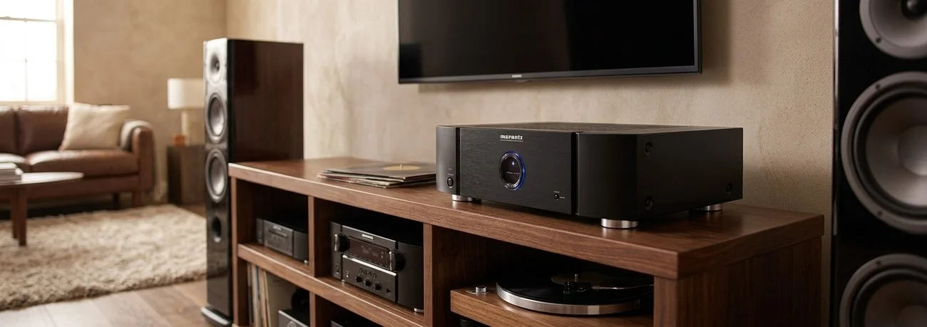 Amply Marantz MM7025 công suất Stereo chính hãng cao cấp Marantz