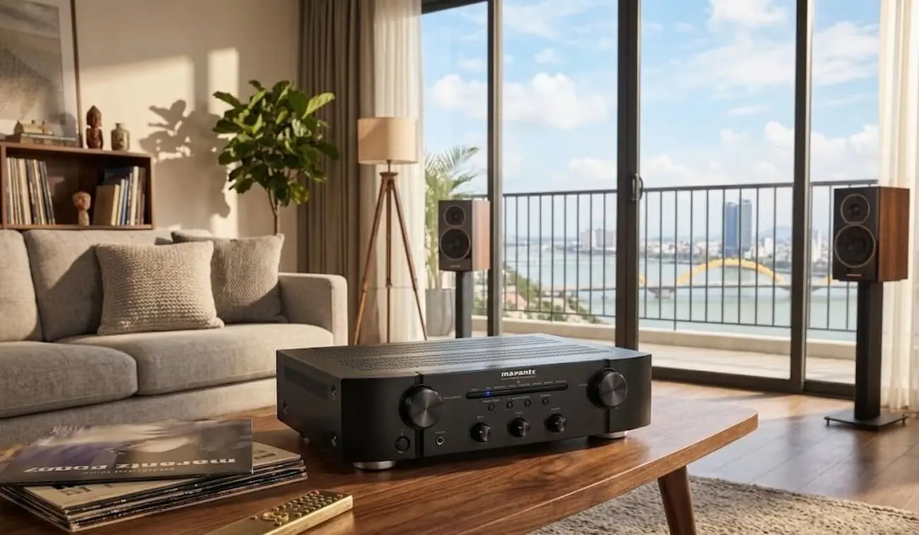 Amply nghe nhạc Marantz PM6007 – Ampli tích hợp Hi-Fi chất lượng cao