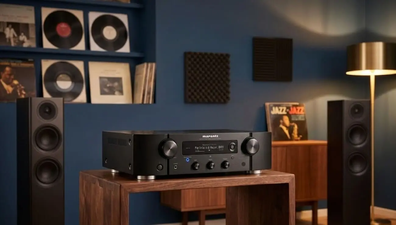 Amply nghe nhạc Marantz PM7000N – Phát nhạc trực tuyến Hi-Res Audio