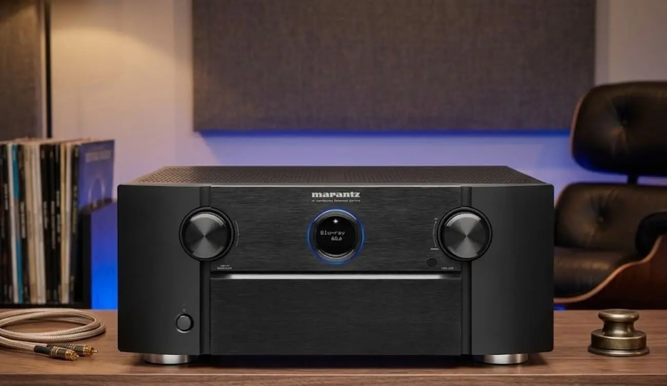 AV Receiver Marantz SR7015 – Âm thanh vòm sống động, hỗ trợ 8K Ultra HD