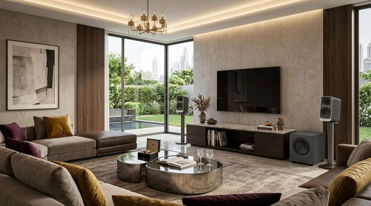 Hệ thống âm thanh 2.1 mạnh mẽ
