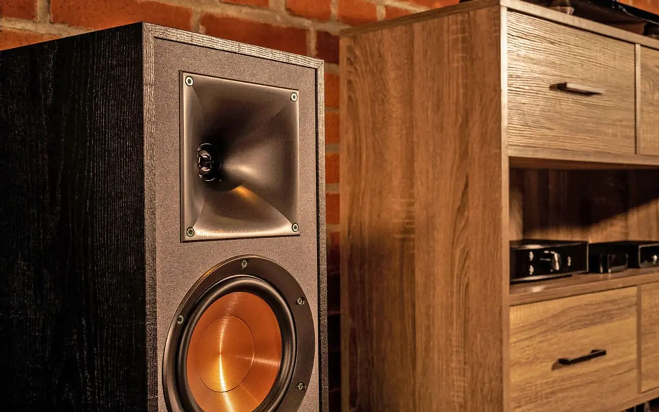 Loa Klipsch R-41M - Loa bookshelf woofer 4 inch, công nghệ Tractrix Horn