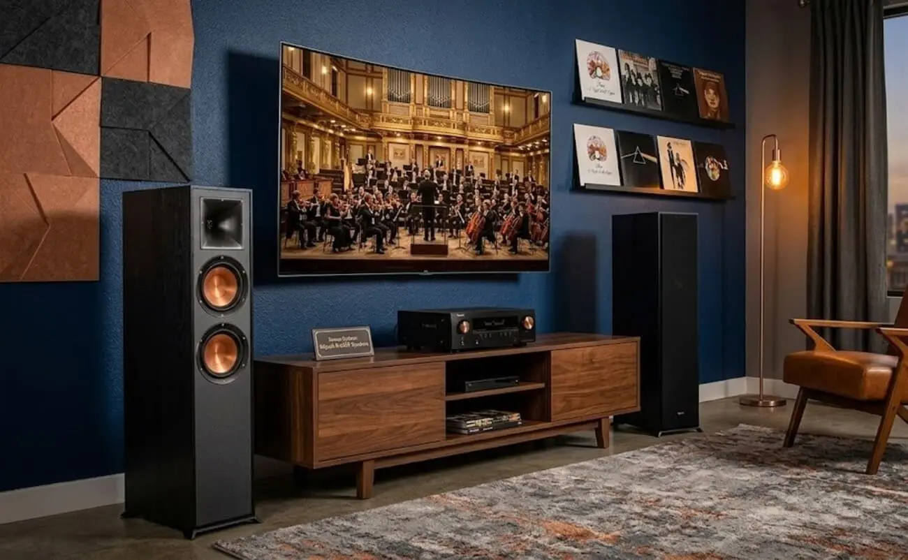 Loa Klipsch R-620F – Loa cột 2 bass 6.5 inch, công suất 100W/400W