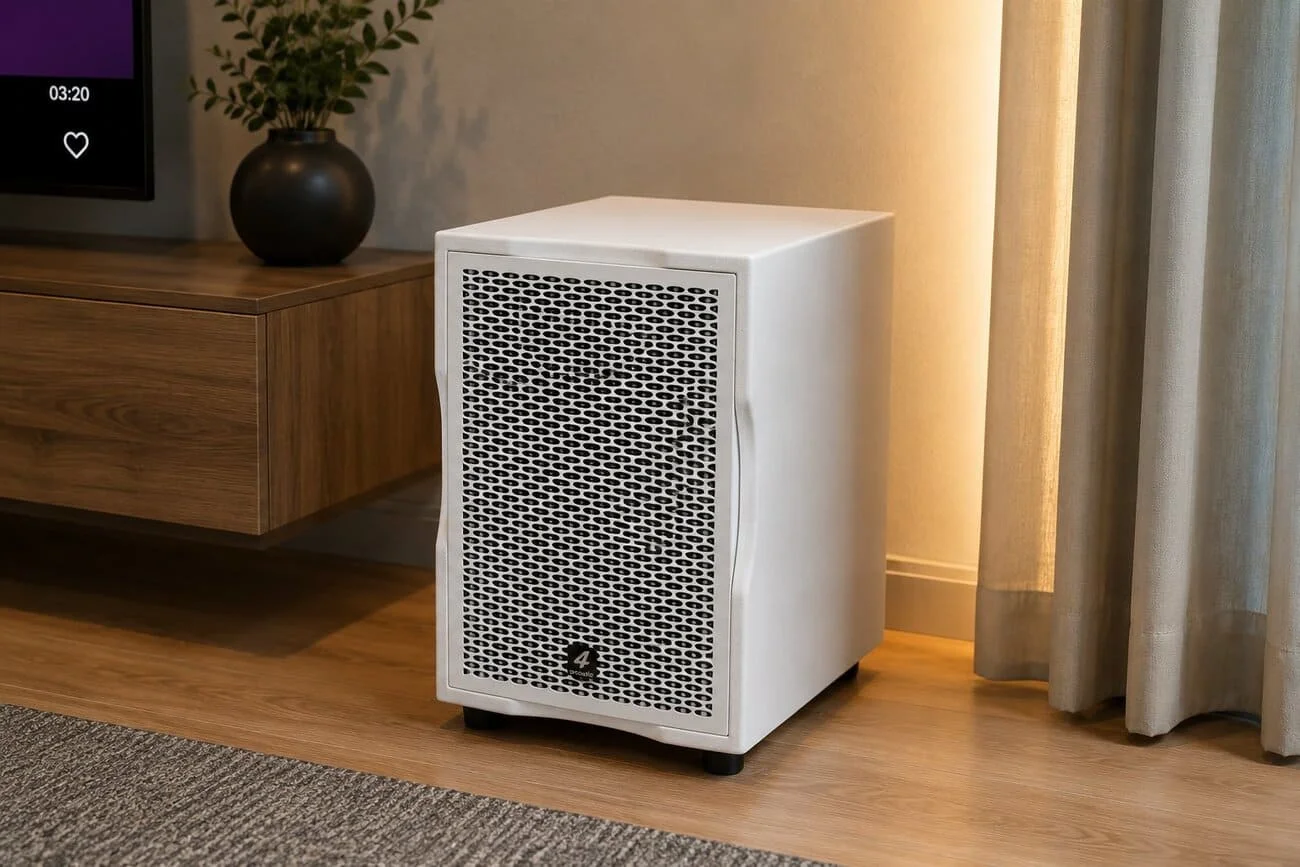 4Acoustic 112BS White – Loa siêu trầm 12 inch cho âm thanh chuyên nghiệp