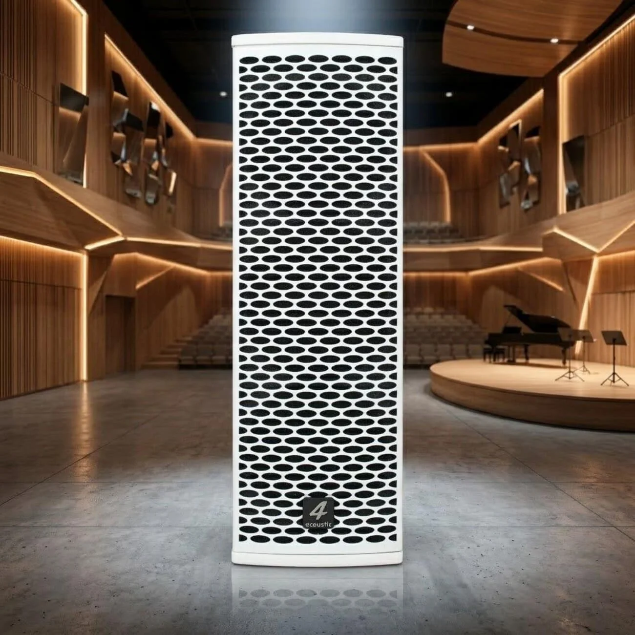 4Acoustic PCS-205 White - Loa cột cao cấp cho hệ thống âm thanh chuyên nghiệp