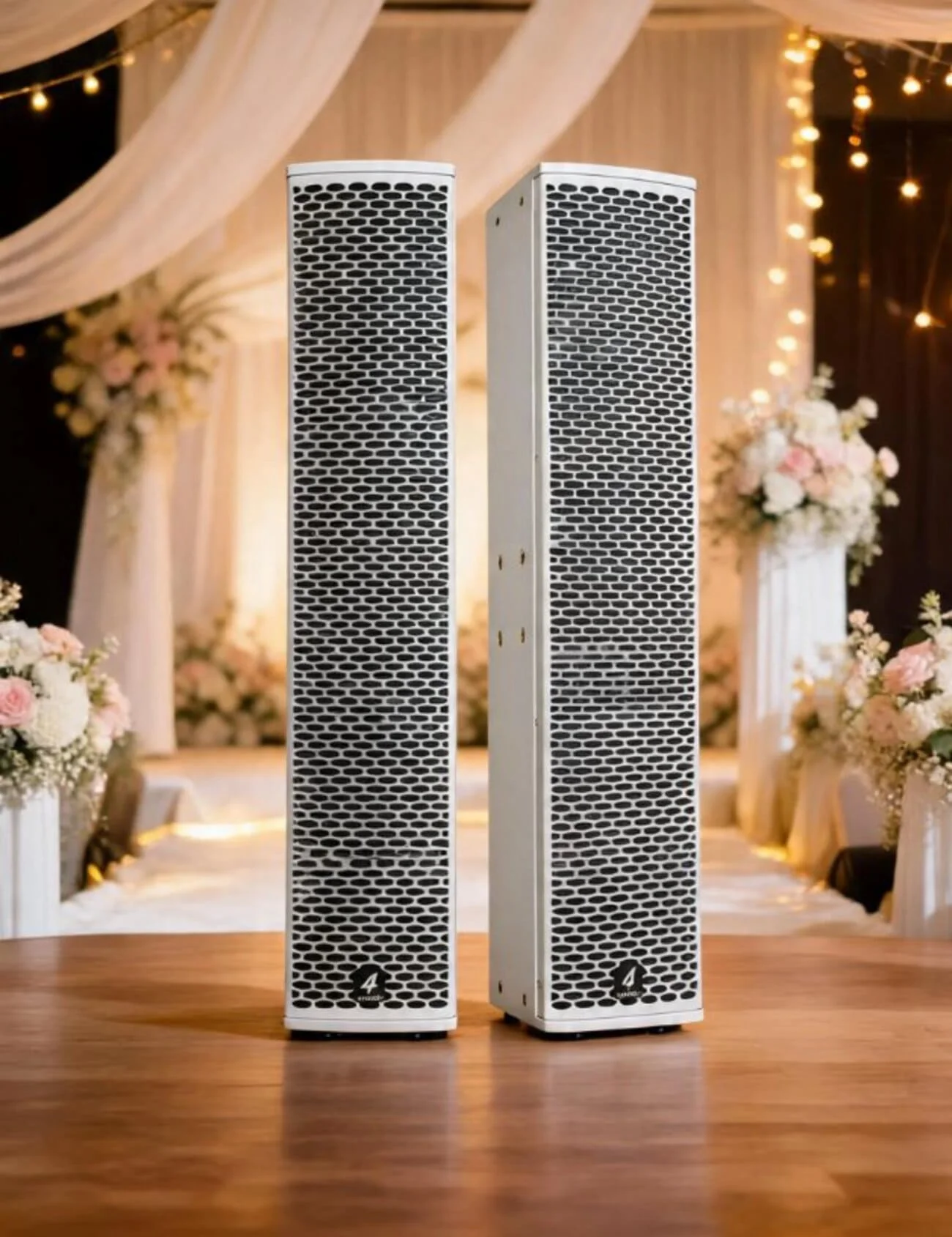 Cấu hình 4 bass 5 inch và 1 treble cho âm thanh chi tiết