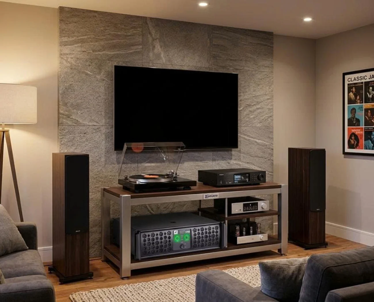 Amplifier Class TD 4Acoustic NX5200 chính hãng cục đẩy công suất 5000W