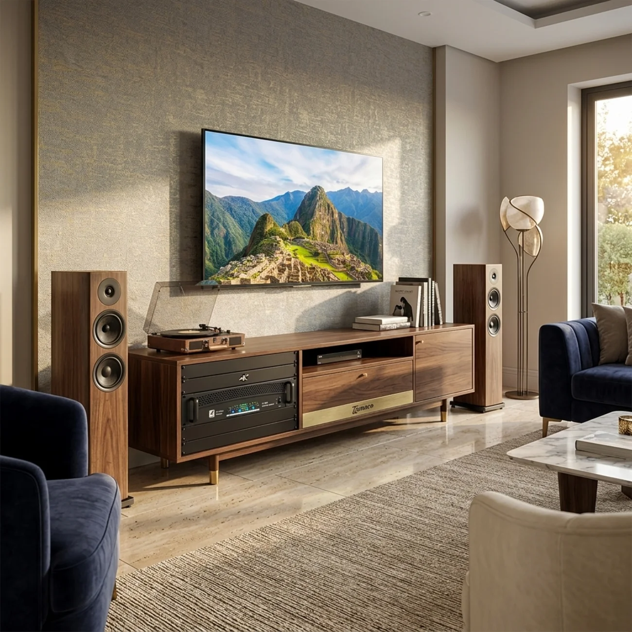 Bộ khuếch đại Amplifier Class H 4Acoustic SA4600 công suất 4 kênh chính hãng