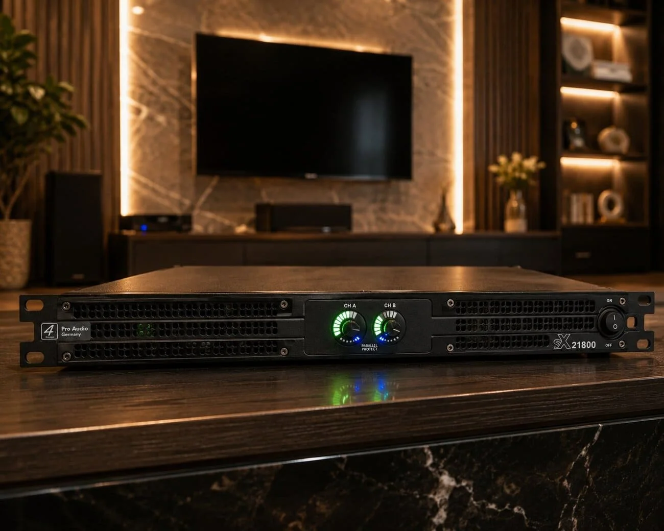 Cục đẩy 4Acoustic SX21800 - Giải pháp khuếch đại âm thanh chuyên nghiệp