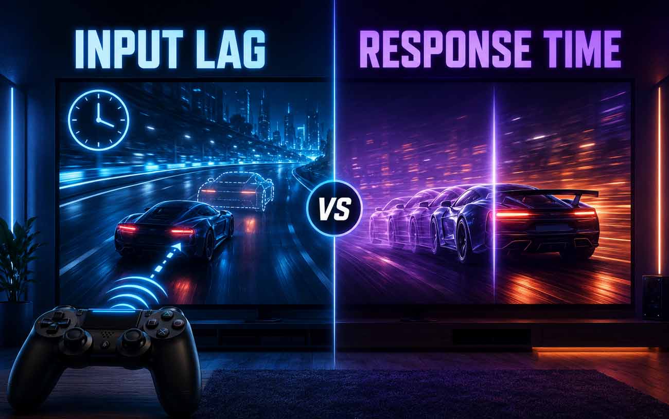 Input lag và response time