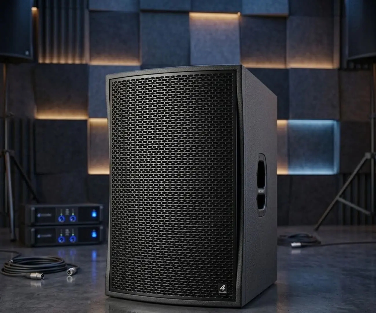 Thiết kế Bass Reflex cho âm trầm sâu và uy lực