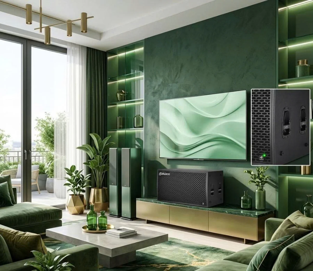 Thiết kế Hybrid Dual 18 inch hiệu suất cao