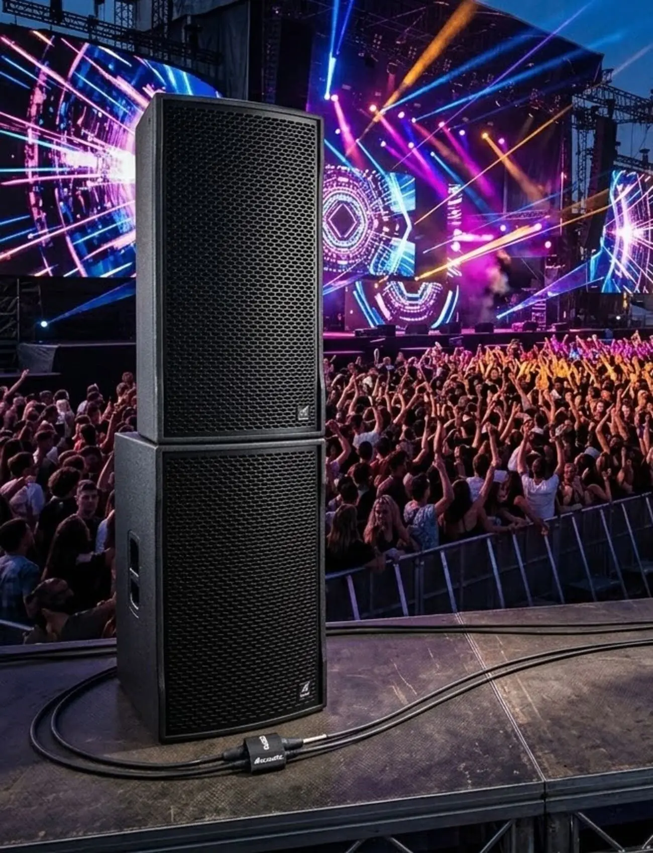 Dải trầm xuống tới 25Hz