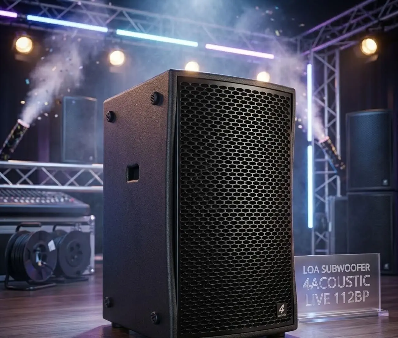 Loa Subwoofer 4Acoustic LIVE 112BP – Bass 12 inch, thùng gỗ Birch Multiplex