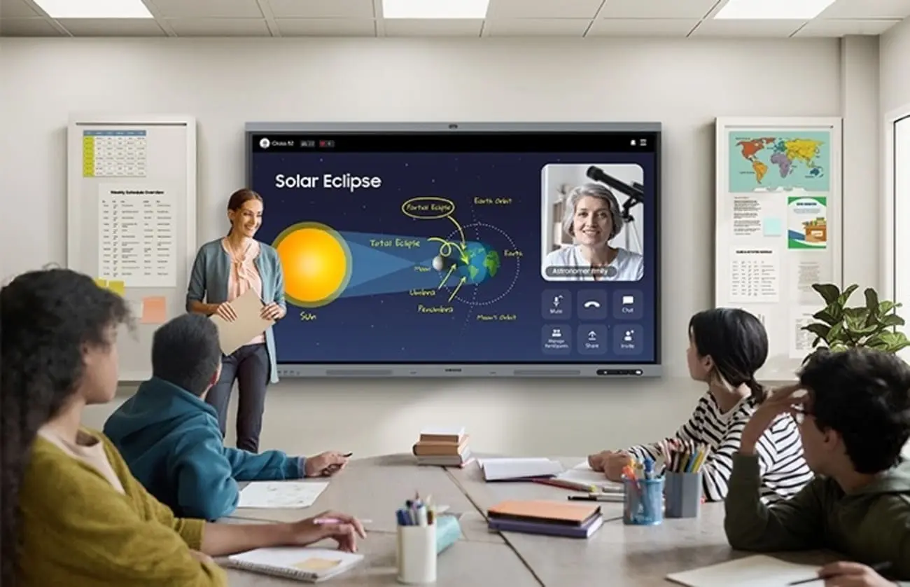 Màn hình tương tác Samsung WAFX-P 86 inch – IPS 4K, camera tích hợp