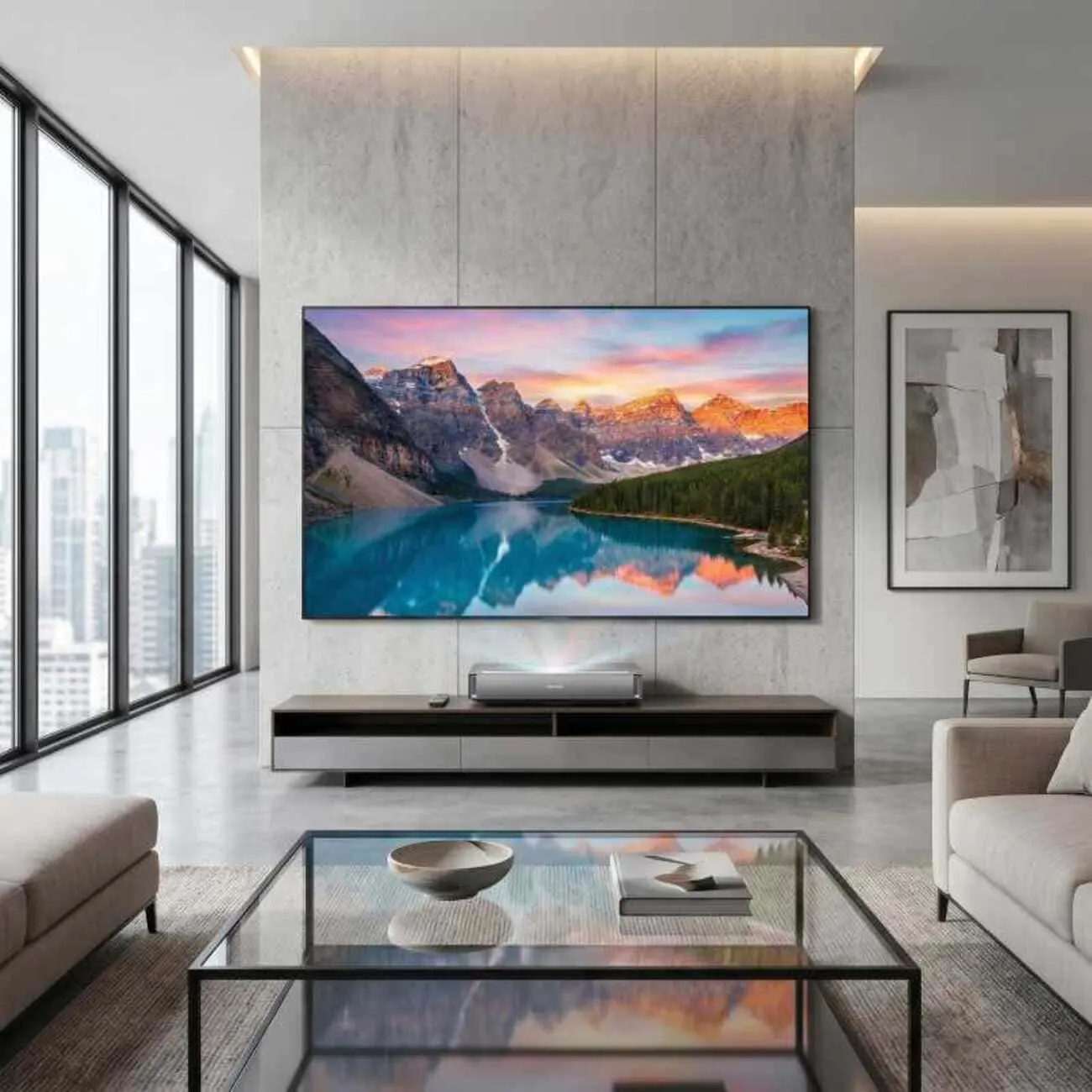 Máy chiếu 4K Laser Hisense PX4-PRO – RGB Triple Laser, Ultra Short Throw