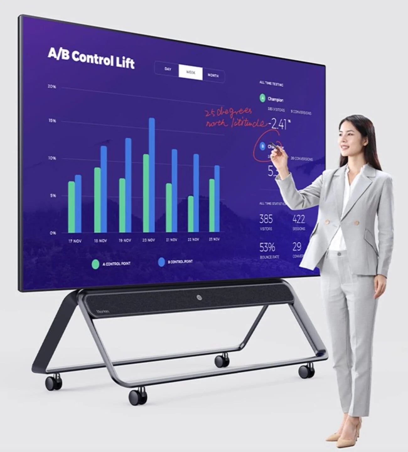 Màn hình LED 135 inch siêu lớn