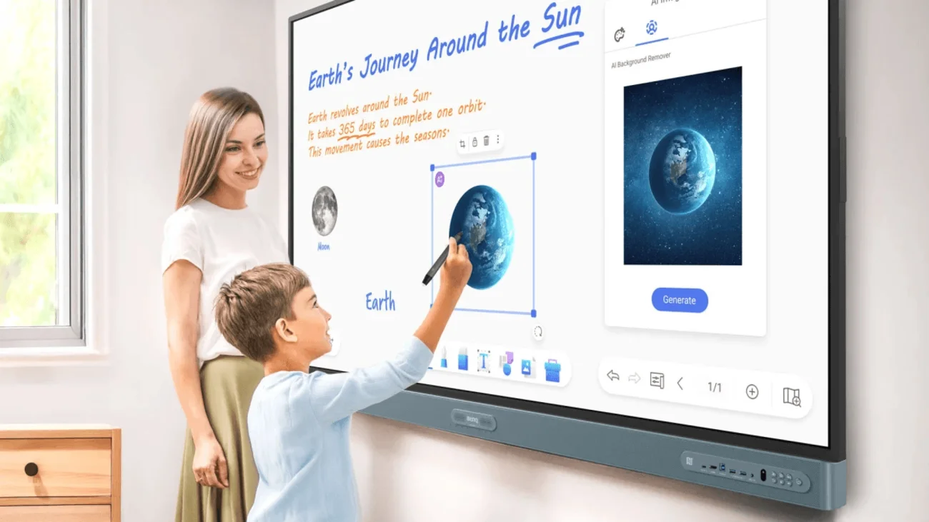 Màn hình tương tác BenQ RM6505 65 Inch