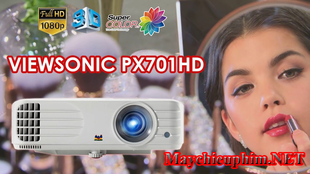 Máy chiếu phim Full HD Viewsonic PX701HD độ sáng cao 3500 lumens