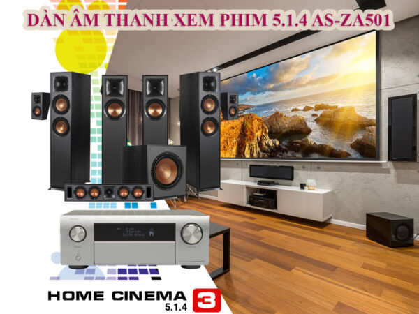 Bộ dàn âm thanh xem phim 5.1.4 AS-ZA501