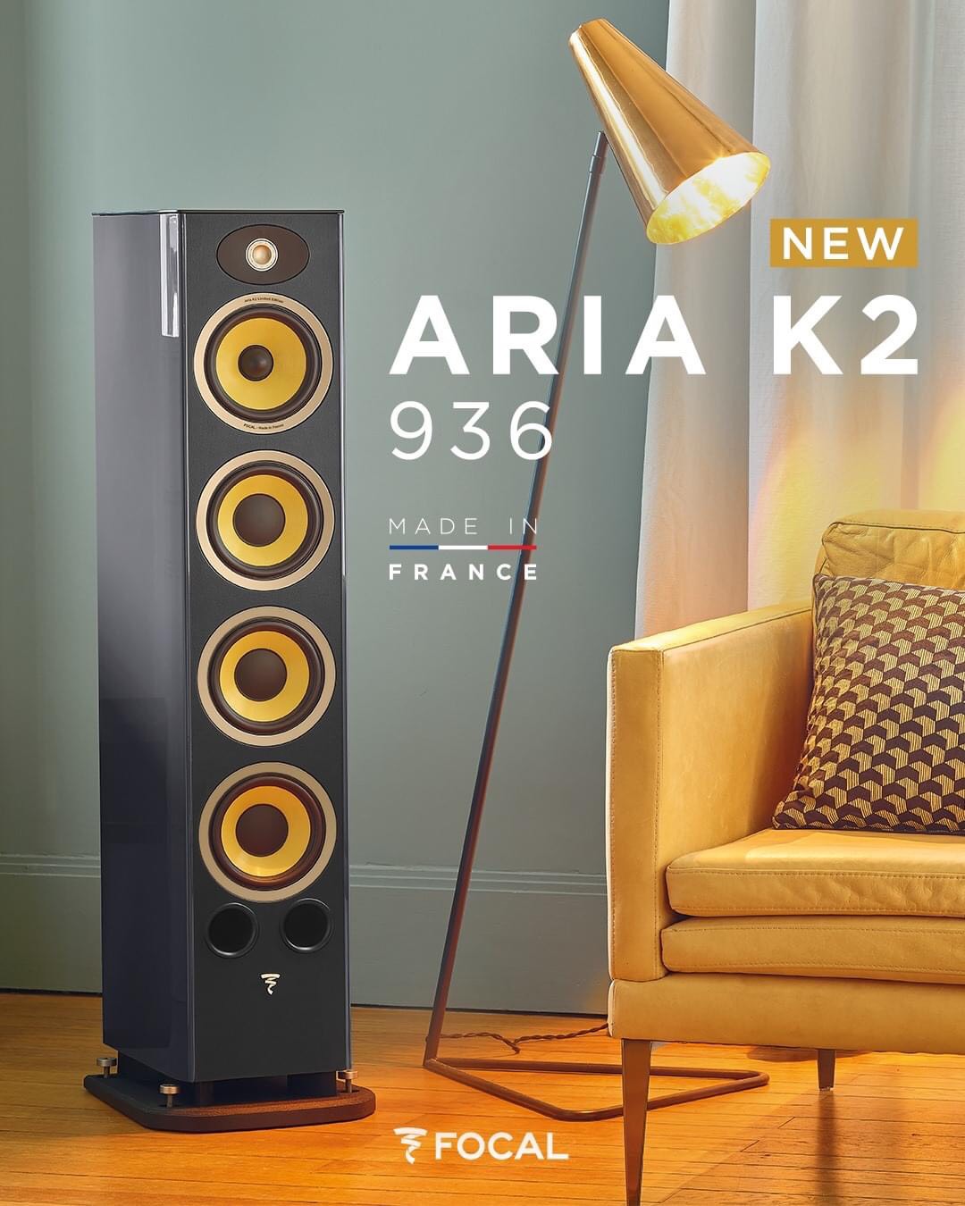 Loa đứng Focal Aria K2 936 - 3-WAY FLOORSTANDING LOUDSPEAKER