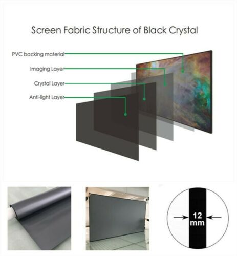 Màn chiếu ALR Black Crystal Cineco Screens ALR-BCL100