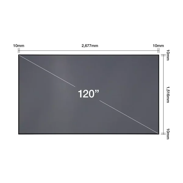 Màn Chiếu Quang Học Epson SilverFlex® Ultra ALR 120 inch (16:9)