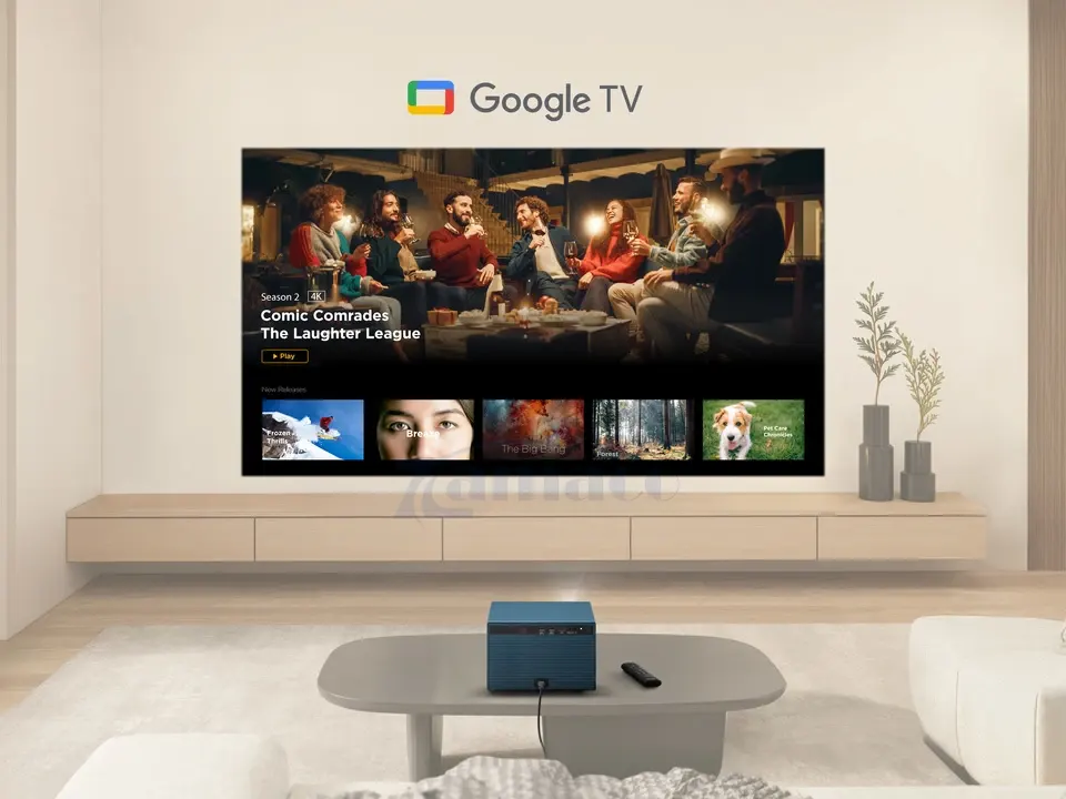 Thiên đường giải trí trực tuyến với Google TV tích hợp