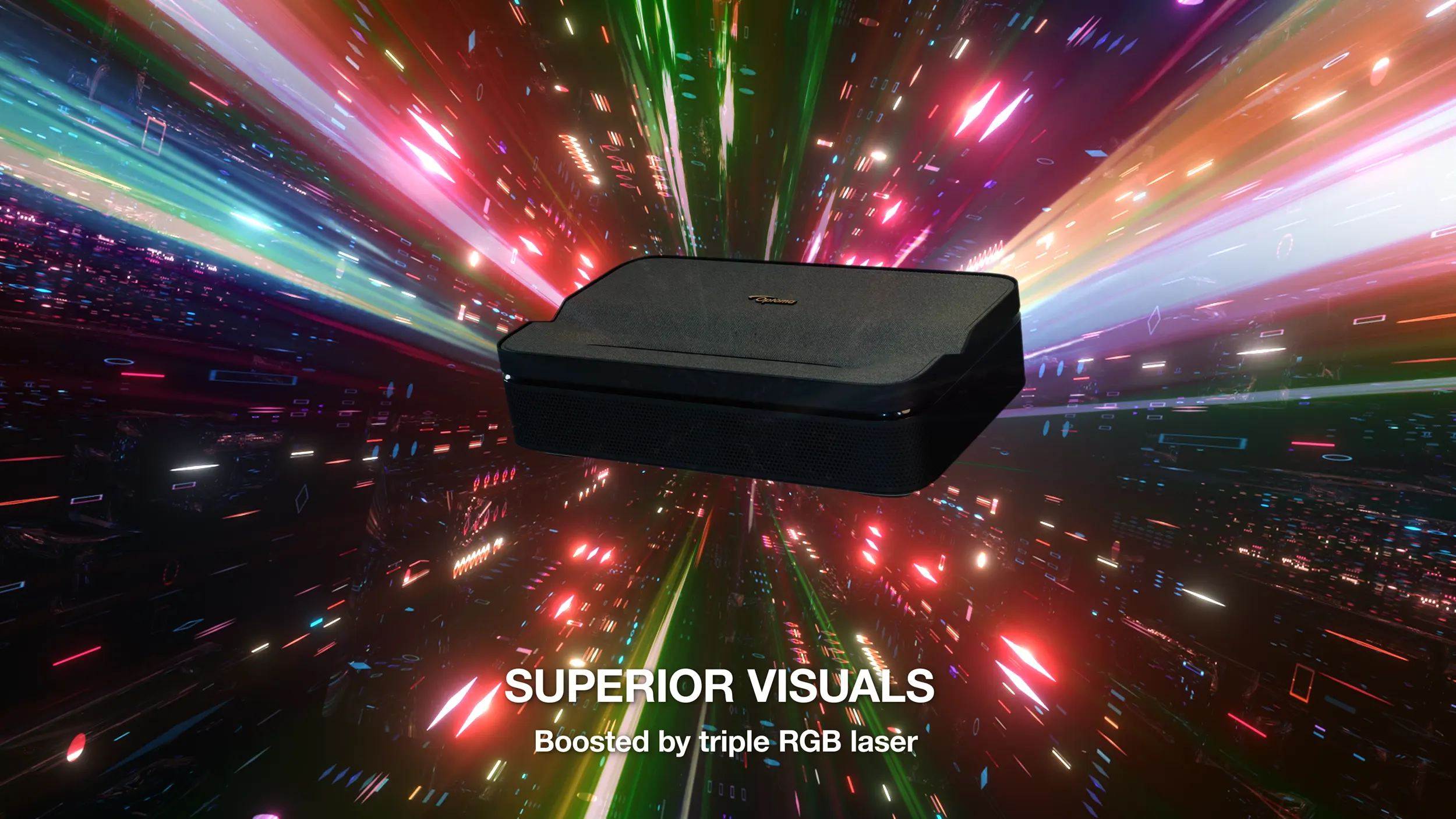 Hình ảnh sắt nét sống động với công nghệ Triple RGB Laser
