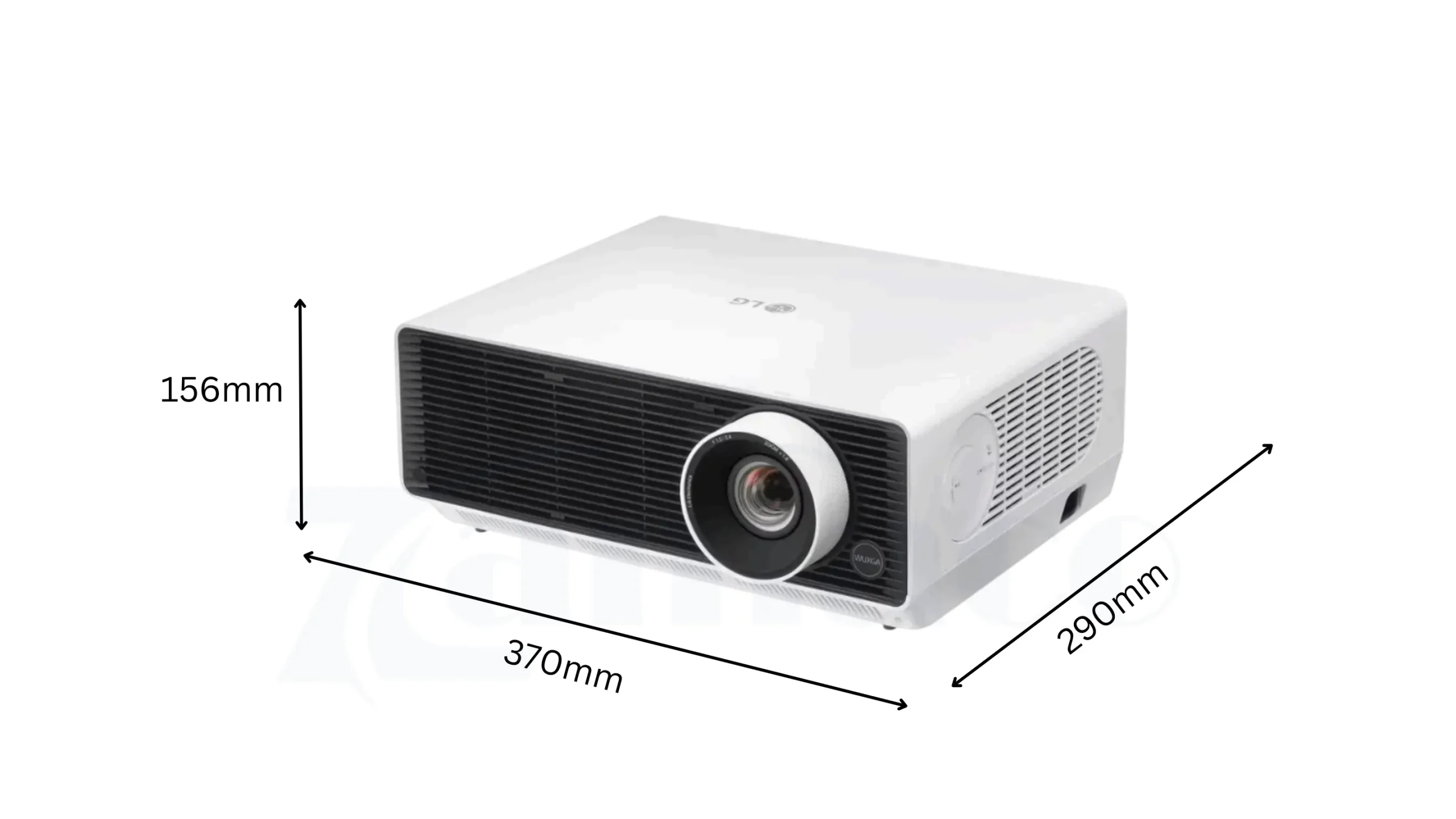 Kích Thước Máy Chiếu LG ProBeam BF50RG