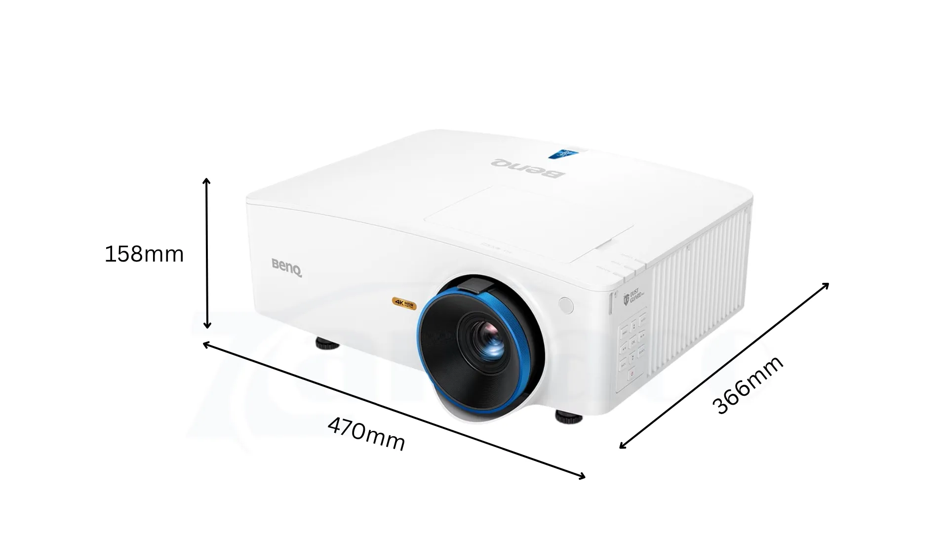 Kích Thước Máy Chiếu 4K BenQ LK935