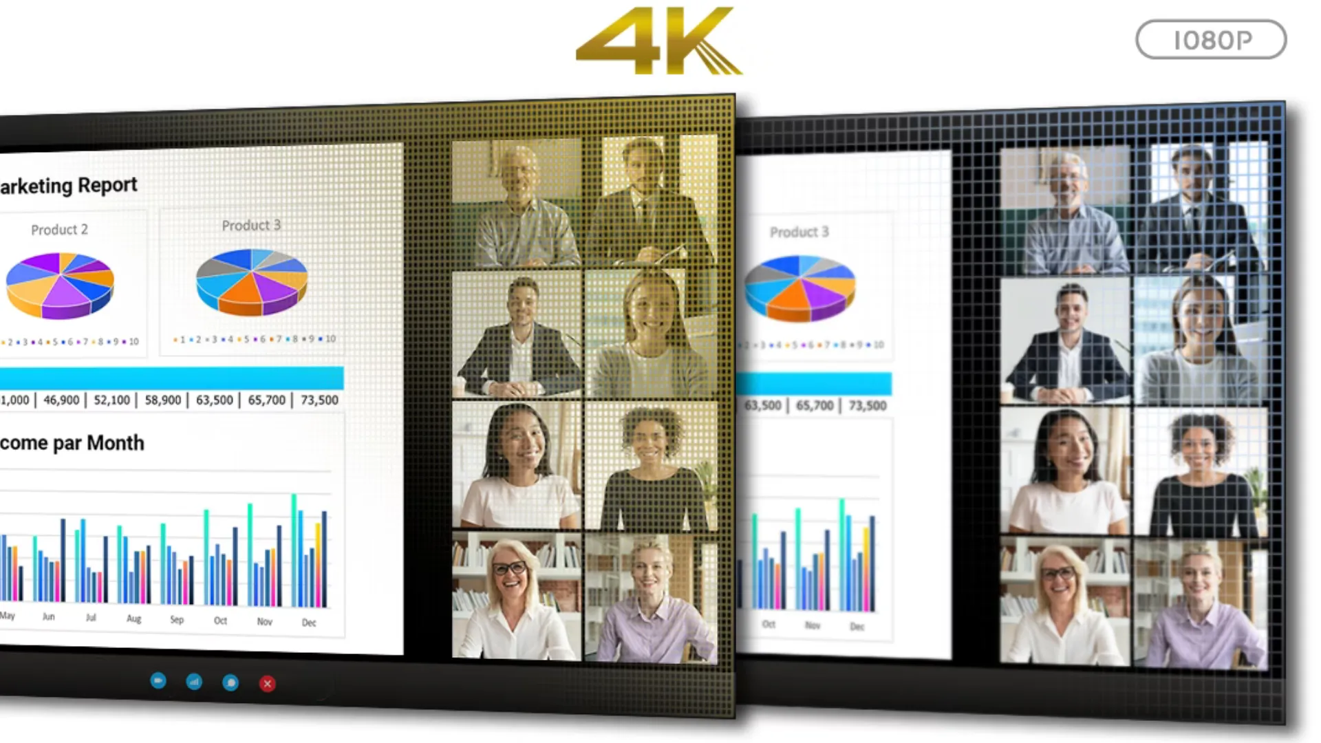 Độ Phân Giải 4K UHD Sắc Nét & Độ Sáng 5500 Lumen Vượt Trội