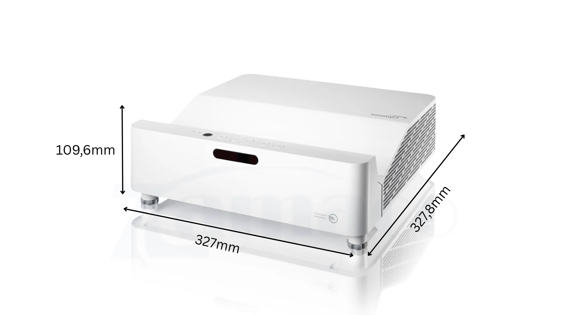 Kích Thước Máy Chiếu Optoma AZK430UST