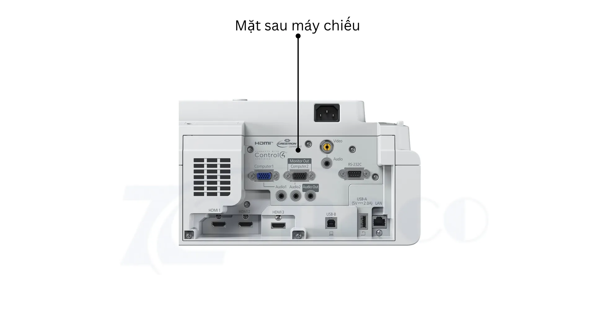 Mặt Sau Máy Chiếu Laser Epson EB-770F