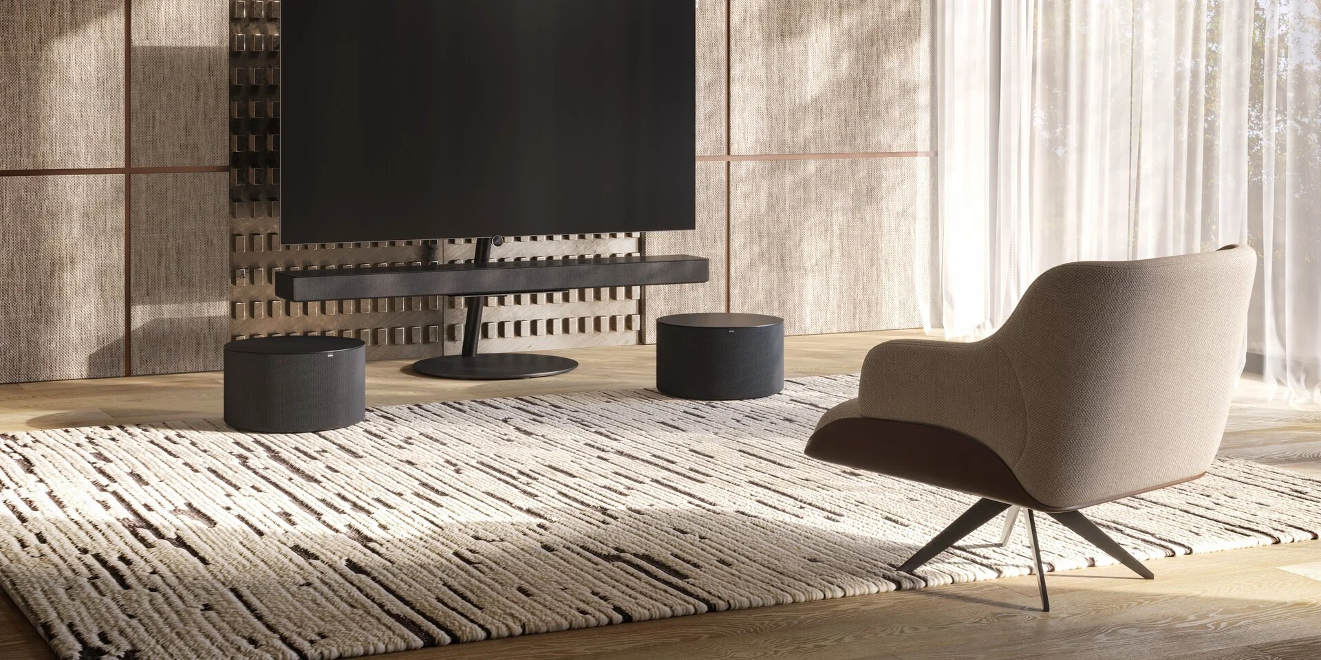 Subwoofer Loewe klang sub5 hiện đại