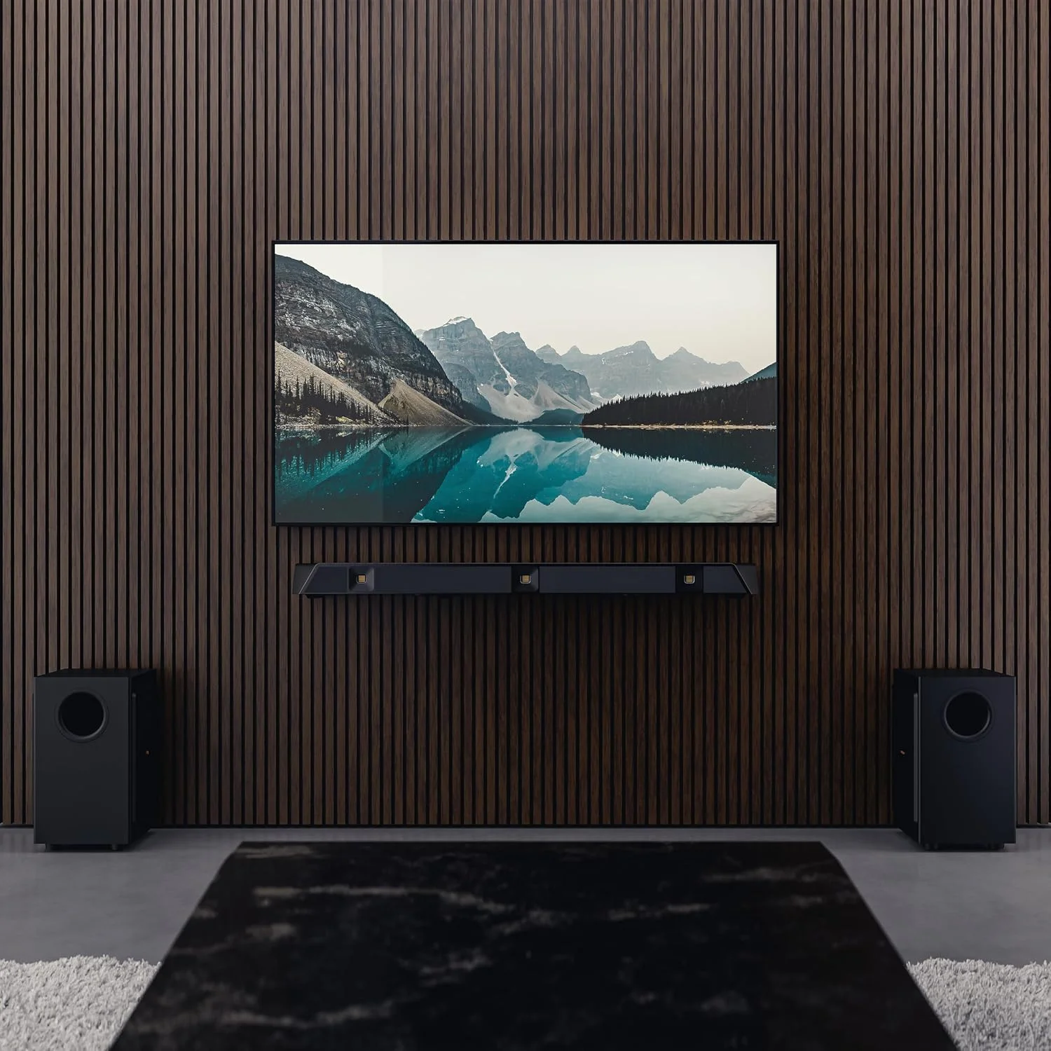 Giá treo cho tường Soundbar / Main Unit Nakamichi (cho DRAGON & Shockwafe Wireless) giúp tối ưu không gian
