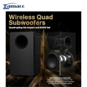 he thong am thanh surround nakamichi dragon dual opposing 8″ subwoofer 4