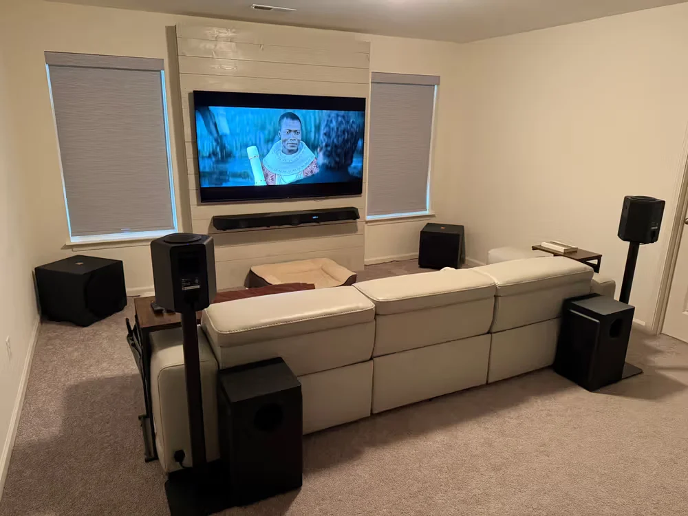 Hệ thống âm thanh Surround Nakamichi DRAGON (kèm bốn loa Sub 12 inch) cho gia đình