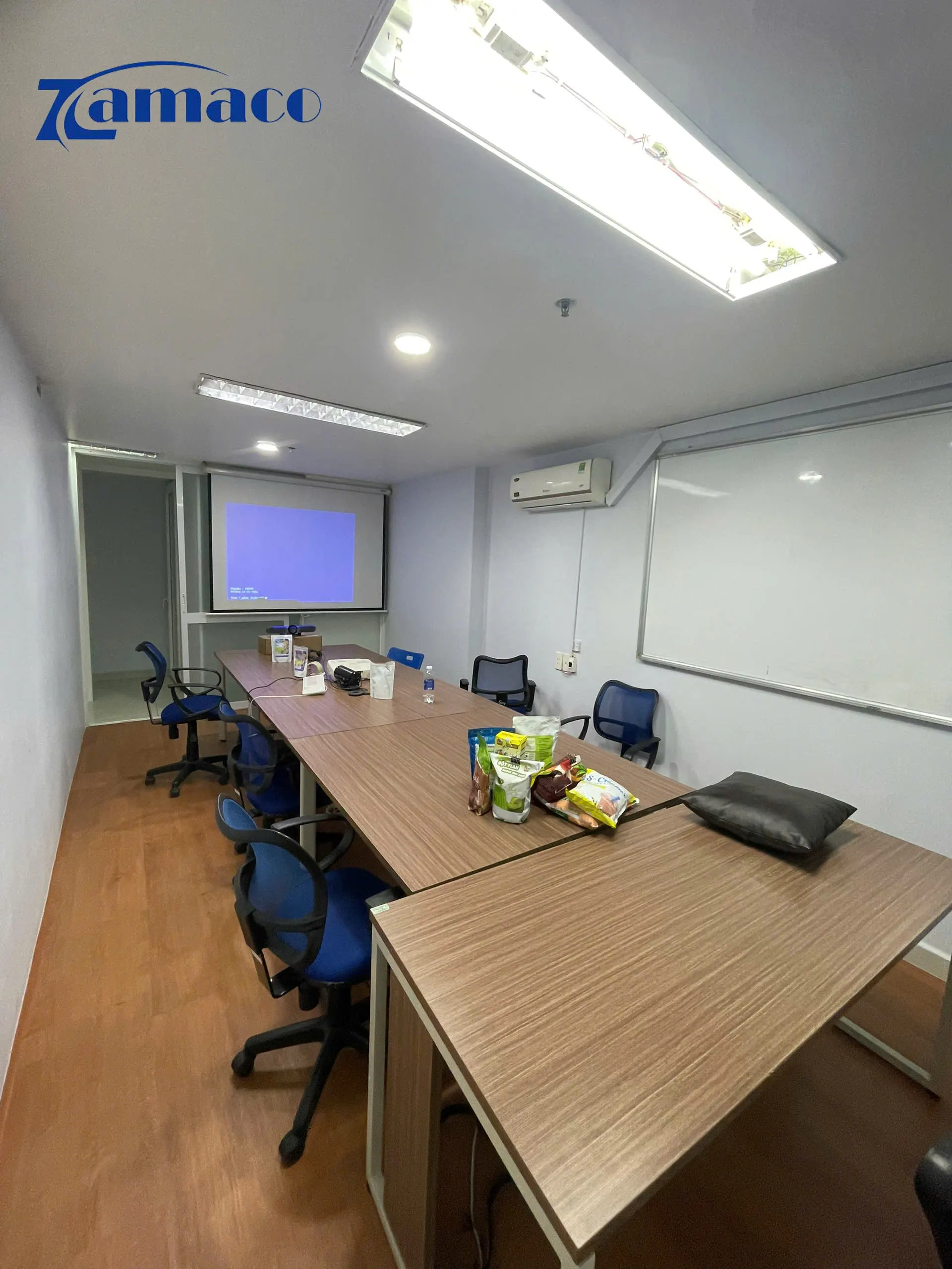 Hình ảnh khảo sát lúc ban đầu của phòng họp