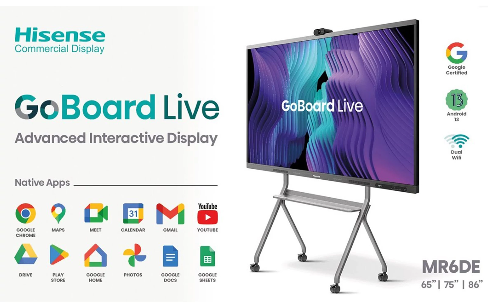 Màn hình 75 inch 4K UHD sắc nét